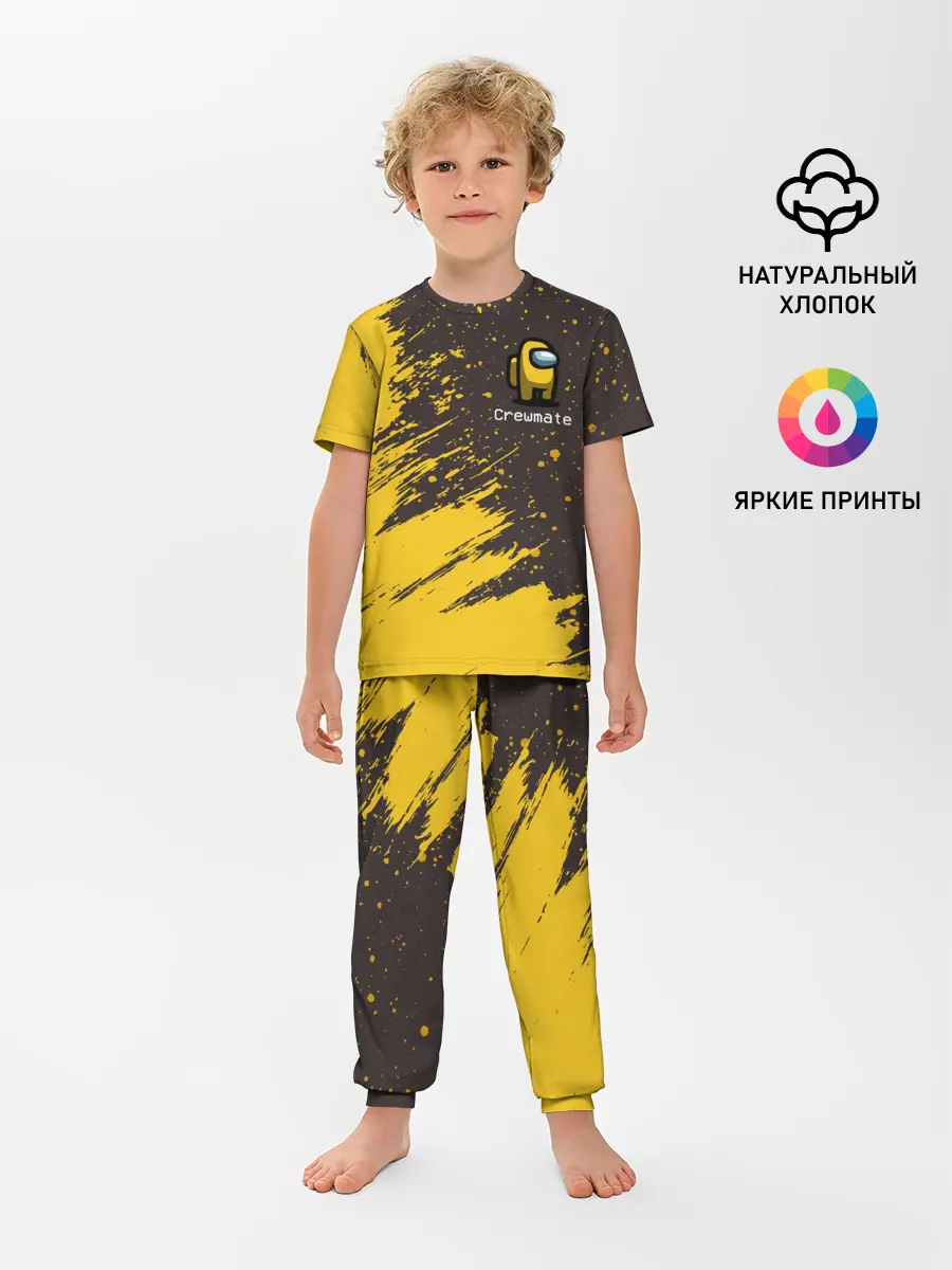 Детская пижама с брюками / AMONG US / АМОНГ АС
