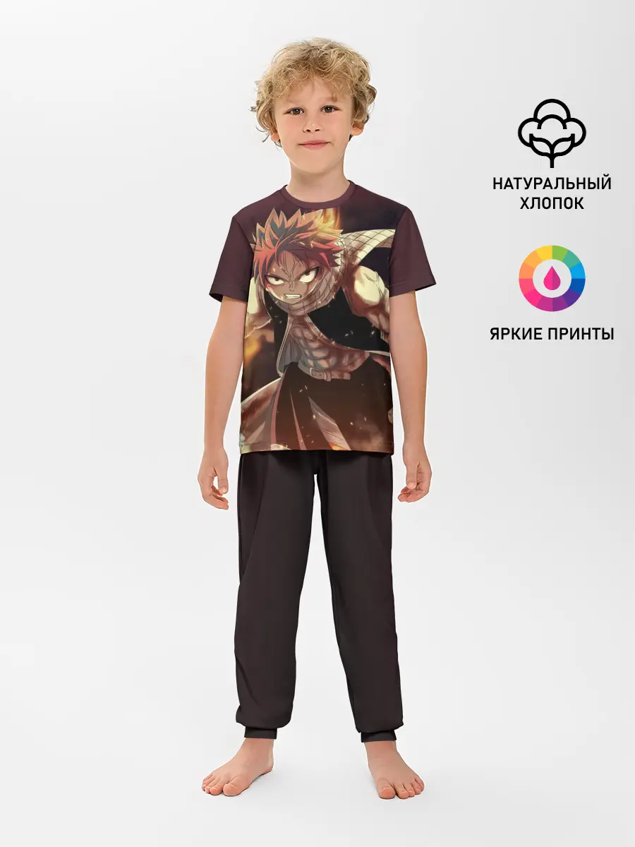 Детская пижама с брюками / Нацу Хвост Феи