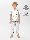 Детская пижама с брюками / TOCA BOCA УЗОР ФОН