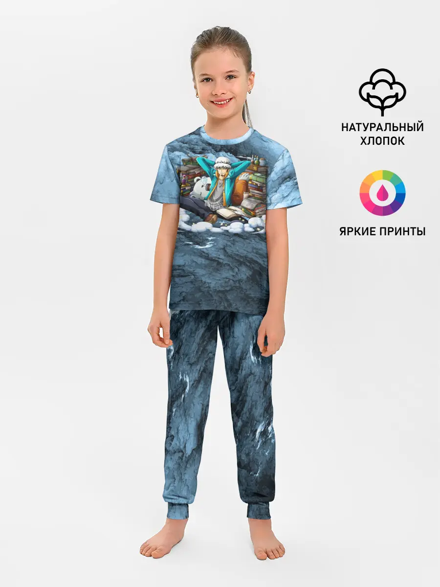 Детская пижама с брюками / One Piece | Trafalgar Law