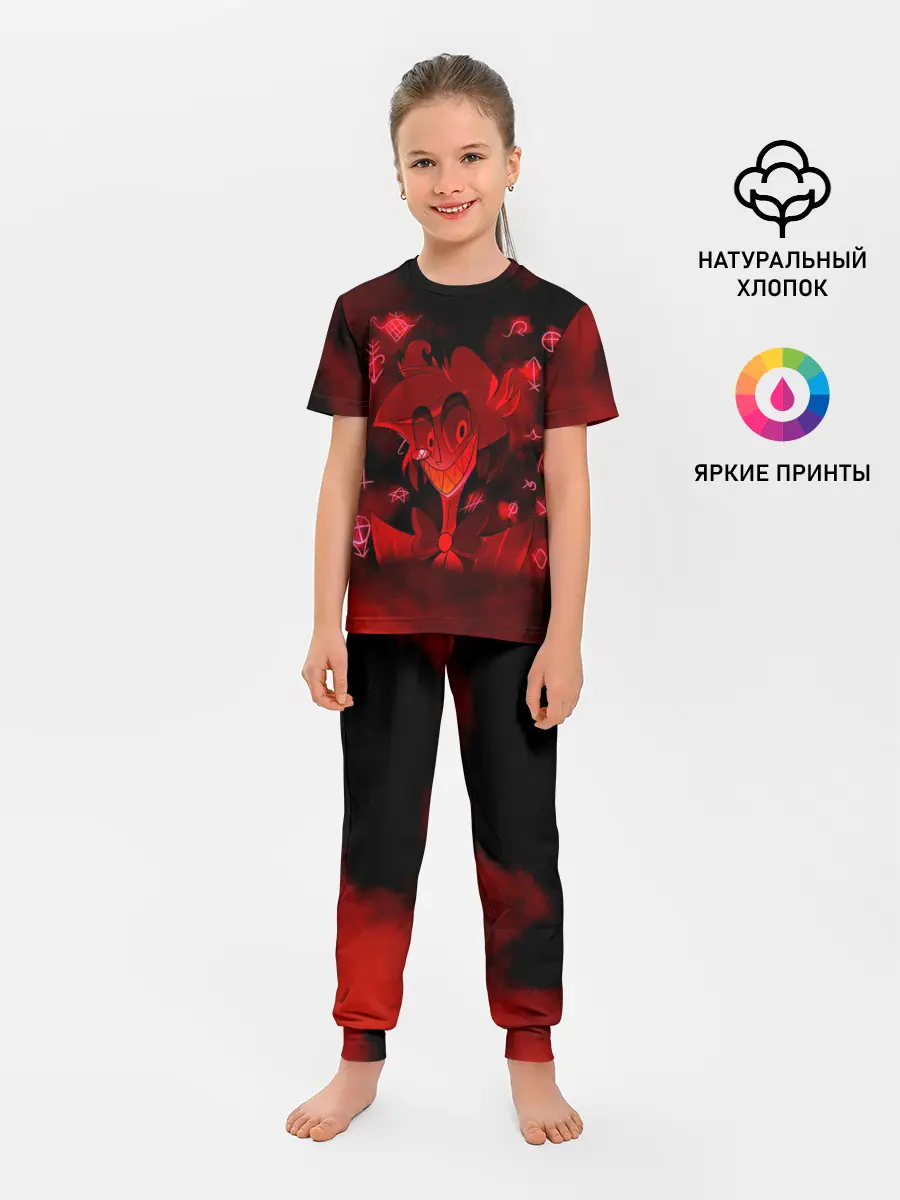 Детская пижама с брюками / Hazbin Hotel