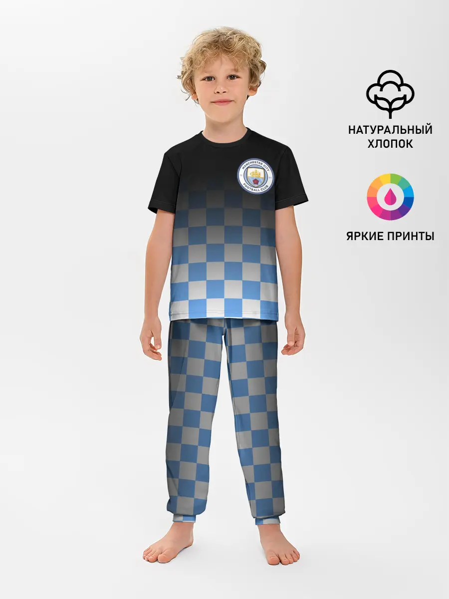 Детская пижама с брюками / МАНЧЕСТЕР СИТИ / МАНЧЕСТЕР