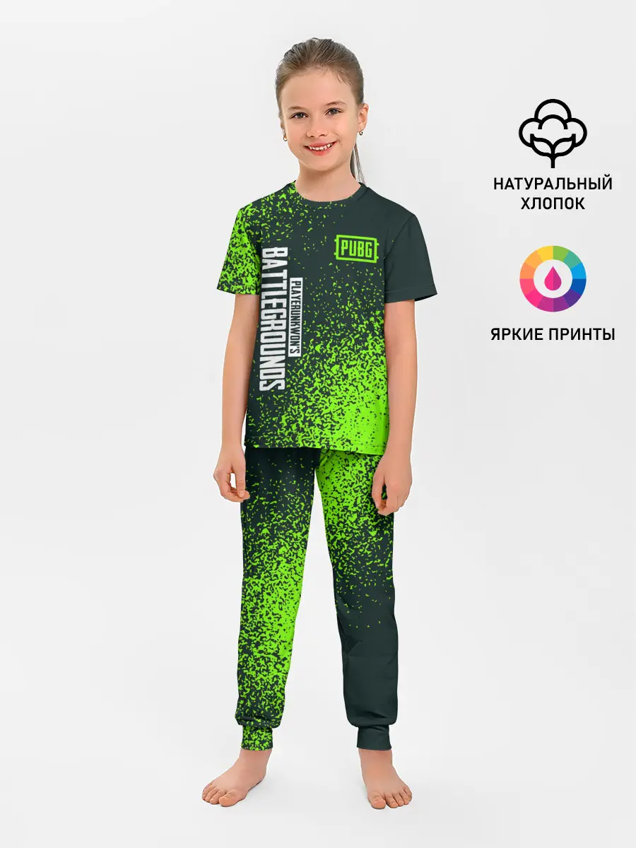 Детская пижама с брюками / PUBG / ПАБГ