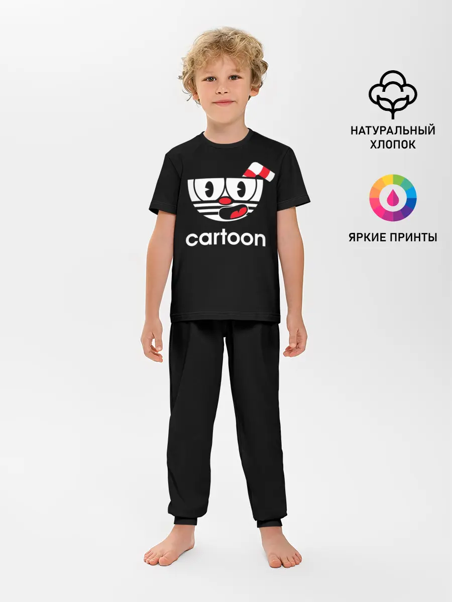 Детская пижама с брюками / CUPHEAD | КАПХЕД