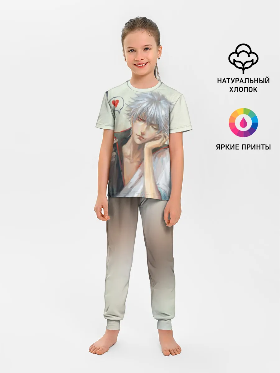 Детская пижама с брюками / Sakata Gintoki