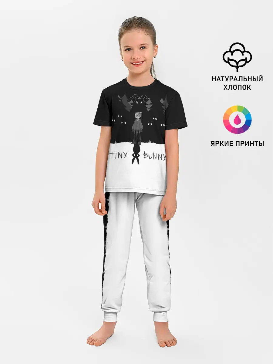 Детская пижама с брюками / Tiny Bunny ужасы