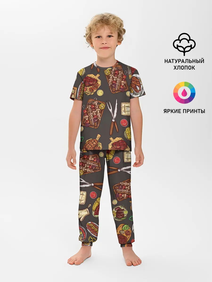 Детская пижама с брюками / Вкуснятина