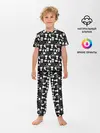 Детская пижама с брюками / ХОККЕЙ GLITCH