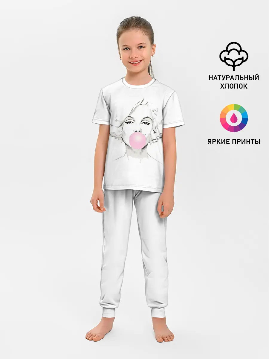 Детская пижама с брюками / Мэрилин Монро