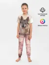Детская пижама с брюками / Красивый Волк