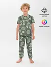 Детская пижама с брюками / Цветы
