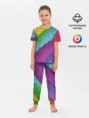 Детская пижама с брюками / Яркая мозаика