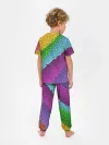 Детская пижама с брюками / Яркая мозаика