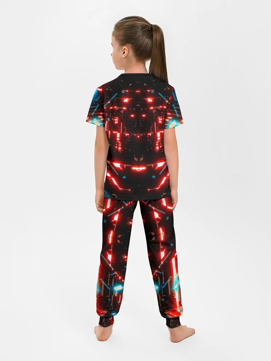 Детская пижама с брюками / Neon Lights