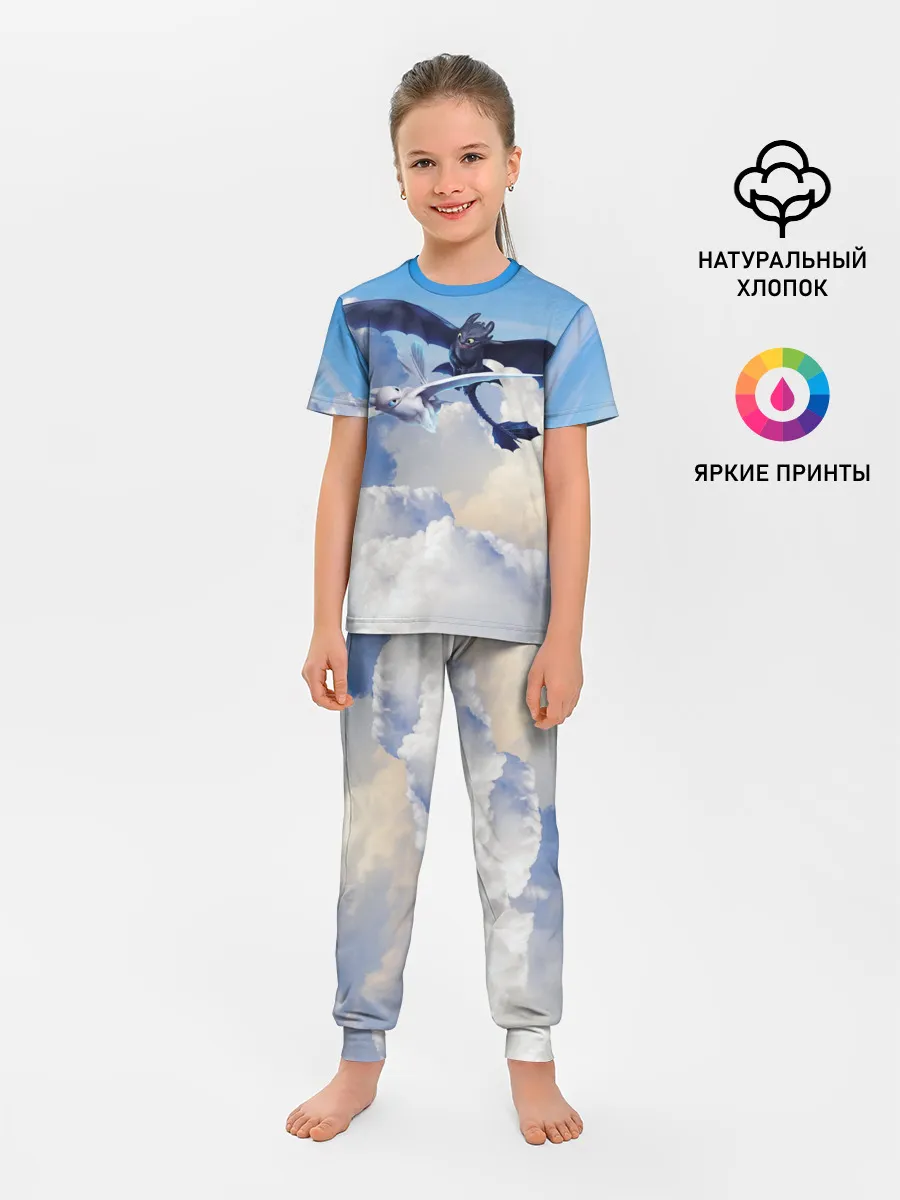 Детская пижама с брюками / Night Fury