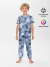 Детская пижама с брюками / Текстура.