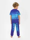 Детская пижама с брюками / Цвет настроения синий