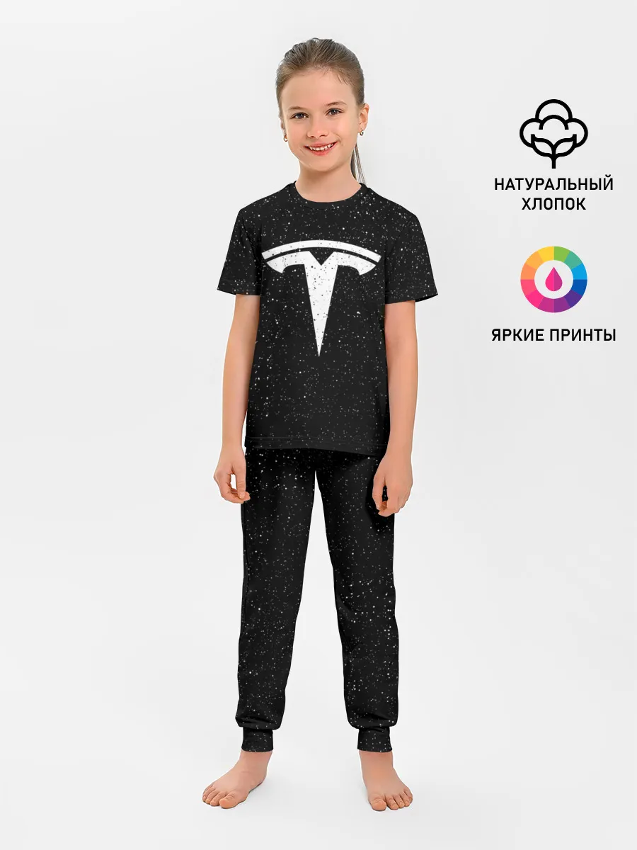 Детская пижама с брюками / TESLA SPACE
