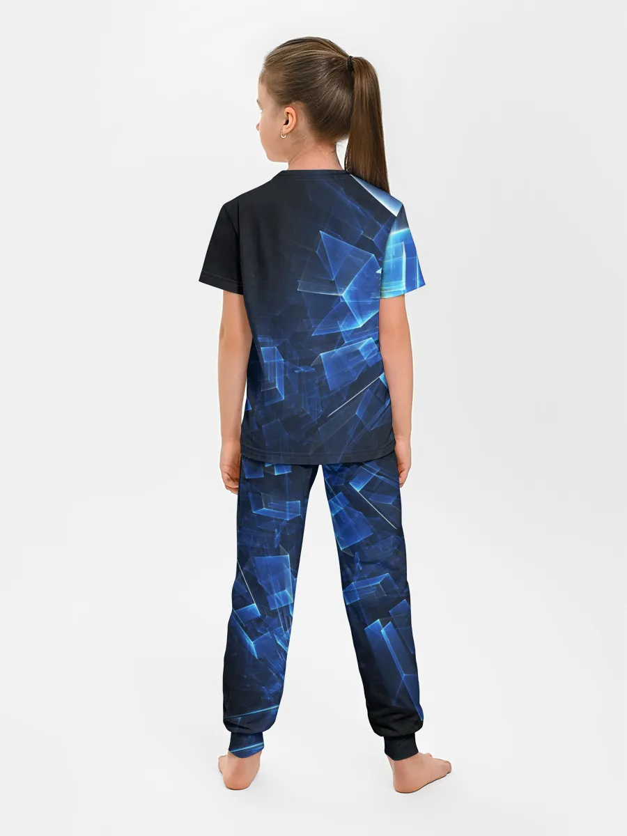 Детская пижама с брюками / Светящиеся фигуры