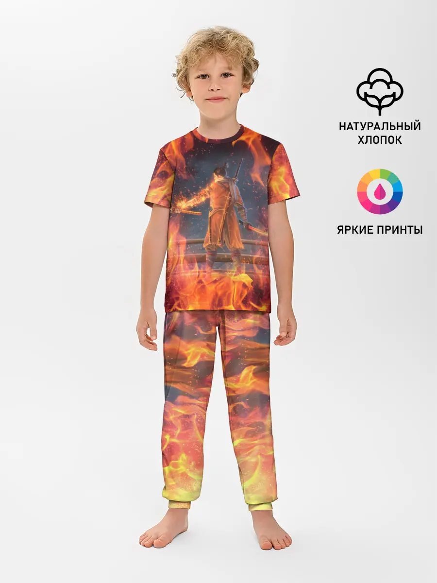 Детская пижама с брюками / Warrior | Sekiro shadows die twice