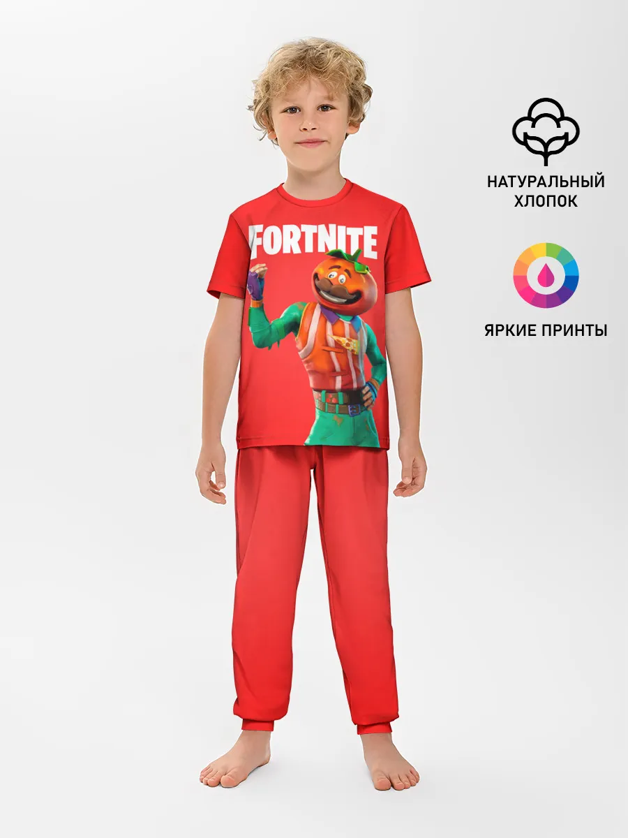 Детская пижама с брюками / Fortnite