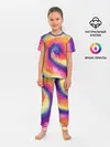 Детская пижама с брюками / TIE-DYE MULTICOLOR