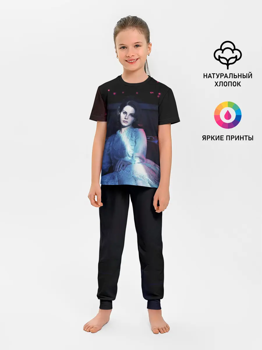 Детская пижама с брюками / Нежная Лана