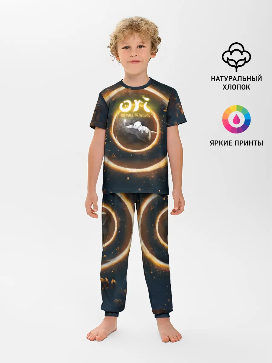 Детская пижама с брюками / Ori and Flower