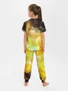 Детская пижама с брюками / Желтая краска