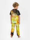 Детская пижама с брюками / Желтая краска