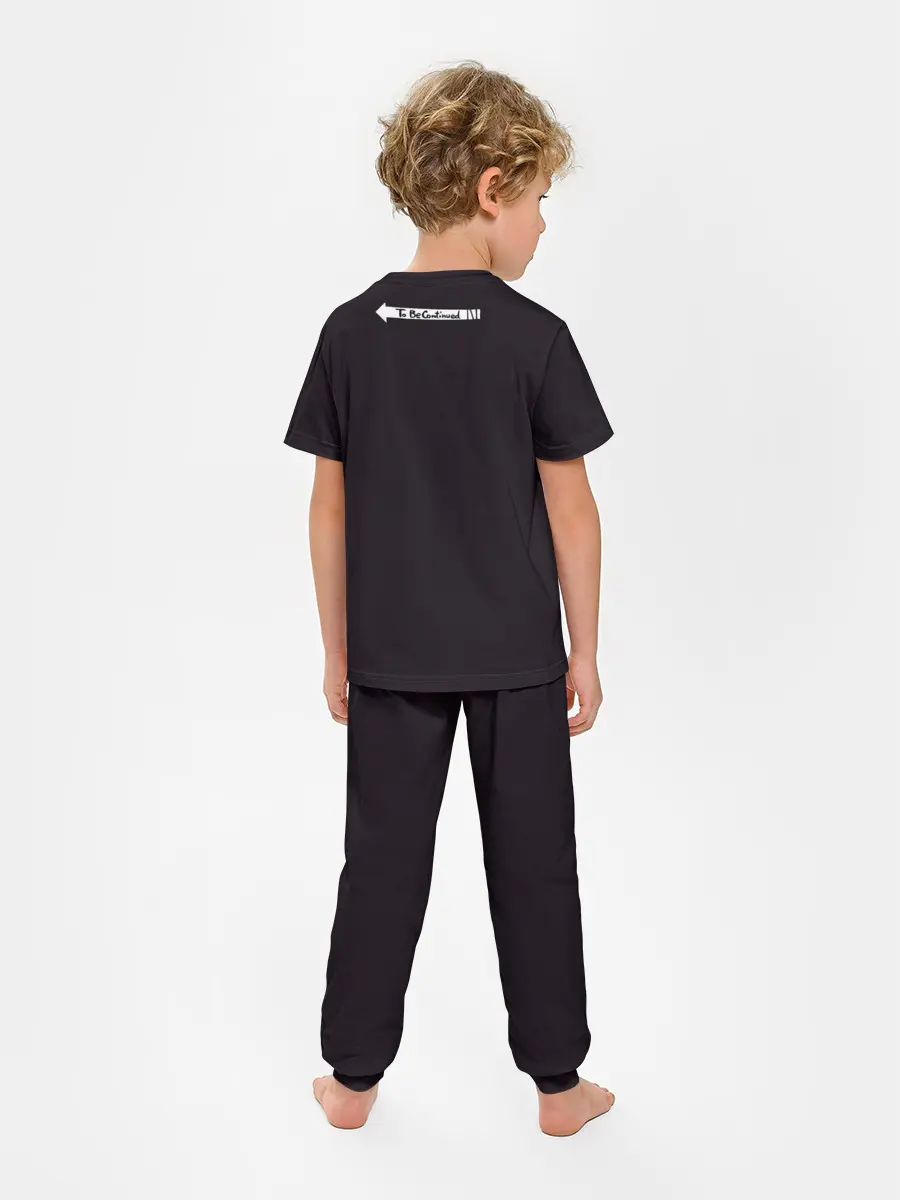 Детская пижама с брюками / To be continued