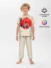Детская пижама с брюками / закатное солнце One Piece