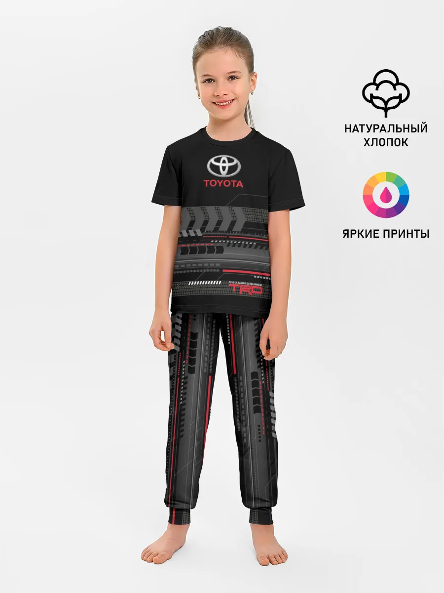 Детская пижама с брюками / Toyota 1