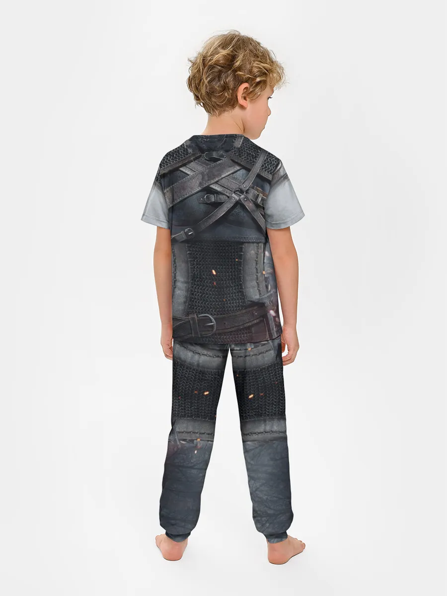 Детская пижама с брюками / Геральт | снаряжение