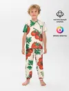 Детская пижама с брюками / Летние овощи