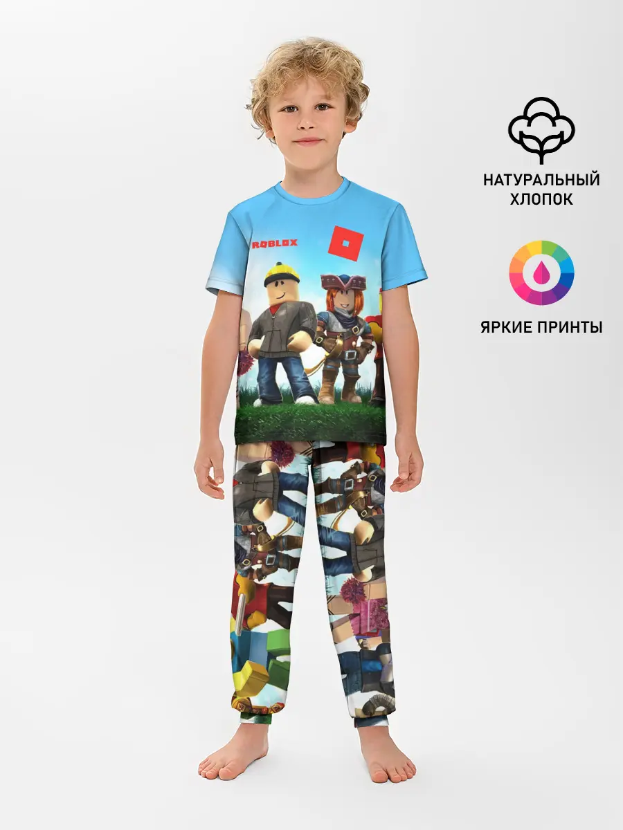Детская пижама с брюками / ROBLOX