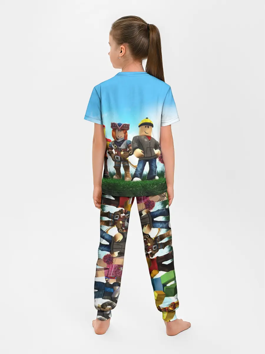 Детская пижама с брюками / ROBLOX