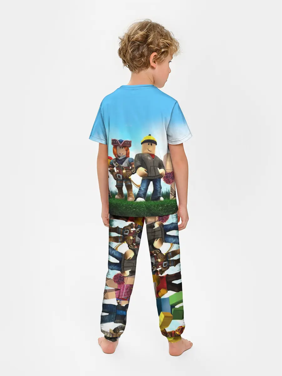 Детская пижама с брюками / ROBLOX