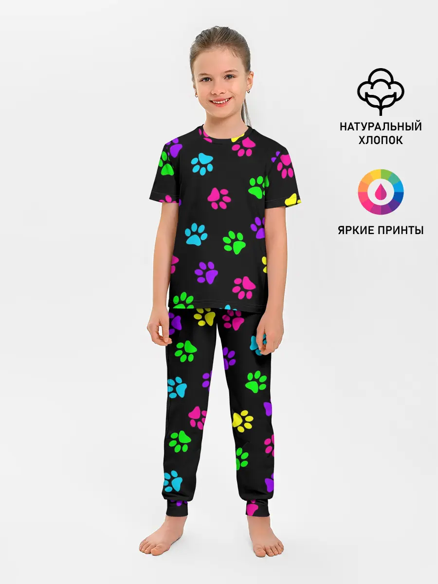 Детская пижама с брюками / ЛАПКИ