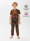 Детская пижама с брюками / Помпеи 3D