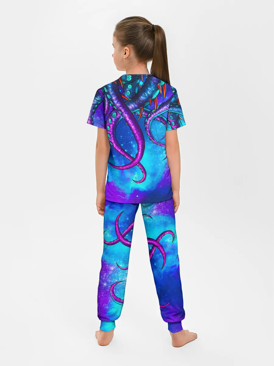 Детская пижама с брюками / Щупальца