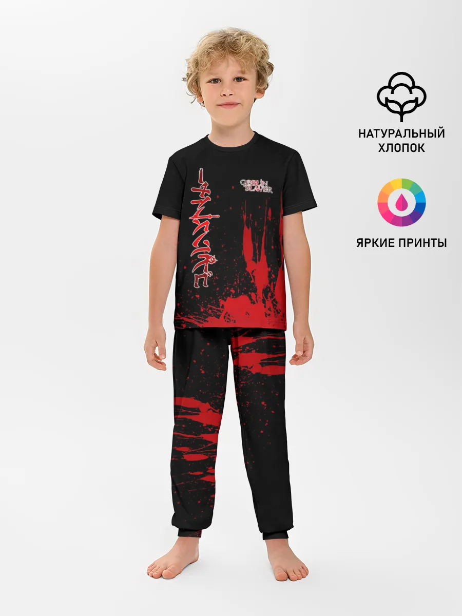 Детская пижама с брюками / Goblin Slayer на Японском