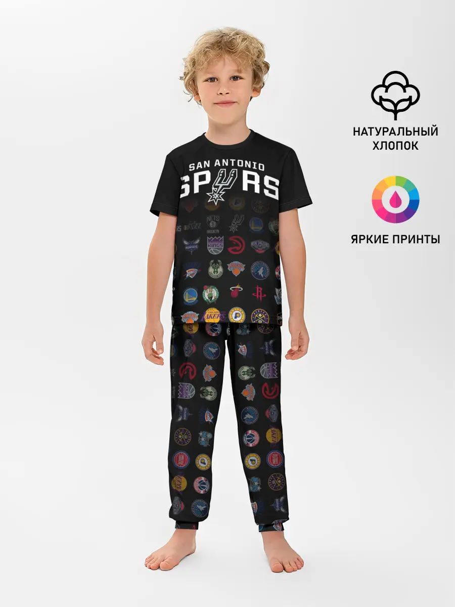 Детская пижама с брюками / San Antonio Spurs