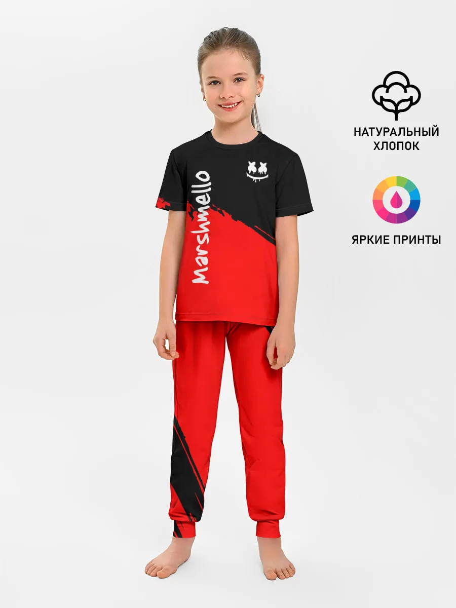 Детская пижама с брюками / Marshmello