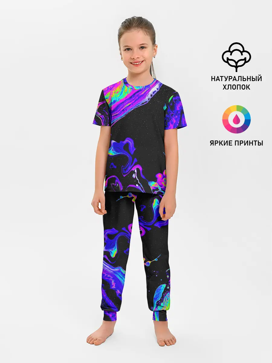 Детская пижама с брюками / DIGITAL ABSTRACT