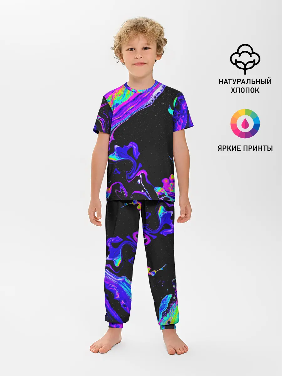 Детская пижама с брюками / DIGITAL ABSTRACT