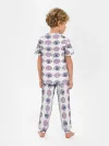 Детская пижама с брюками / Глаза фиолетовые