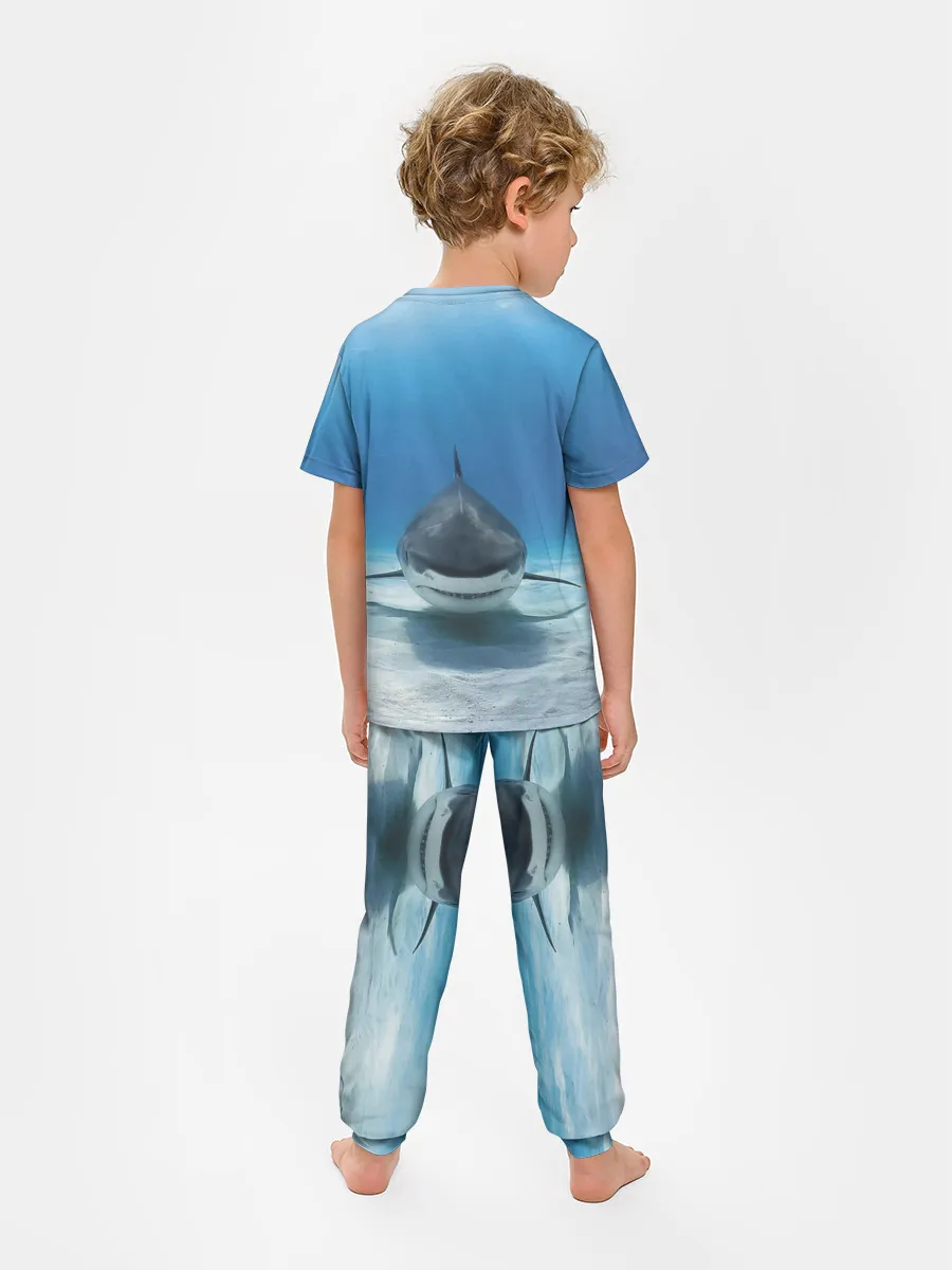 Детская пижама с брюками / Анфас