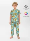 Детская пижама с брюками / Рычащие Тигры Паттерн
