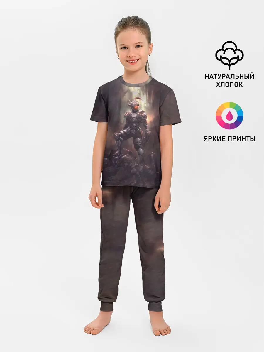 Детская пижама с брюками / Goblin Slayer darkness